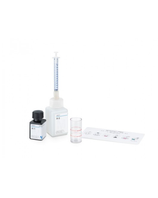 MERCK 108047 Total Hardness Test Method: titrimetric with titration pipette MColortest